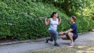 Online Fitness Coach Outdoor